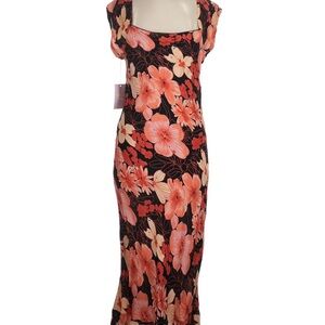 NWT Deadstock Rampage Midi Floral Dress